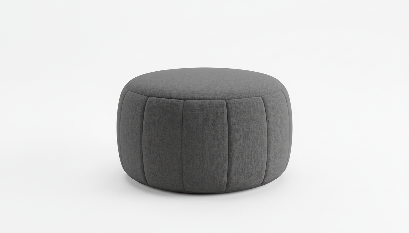 Contour Footstool Ottoman – Taburete Descansapiés — Hecho en México · Envío Gratis