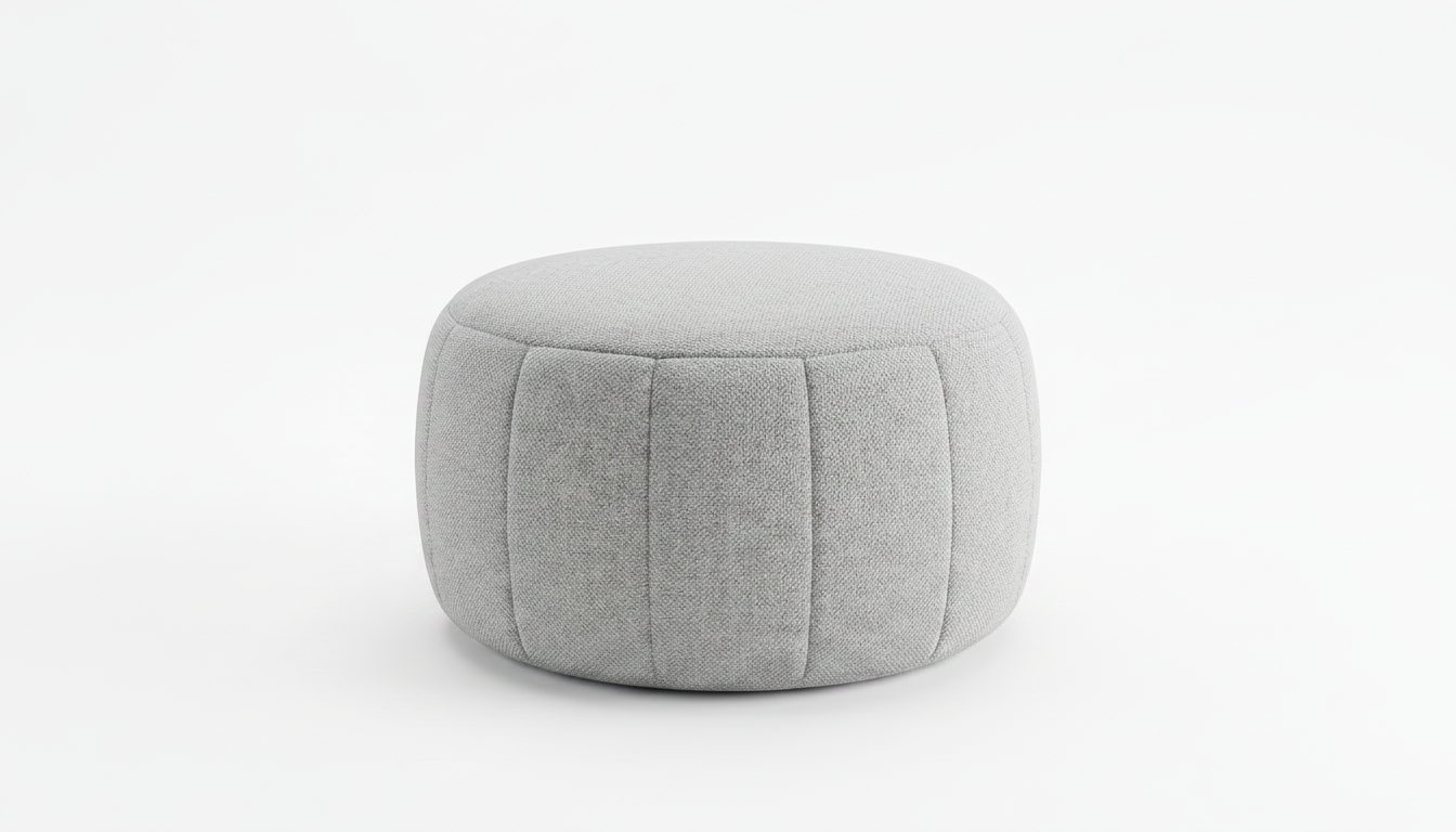 Contour Footstool Ottoman – Taburete Descansapiés — Hecho en México · Envío Gratis