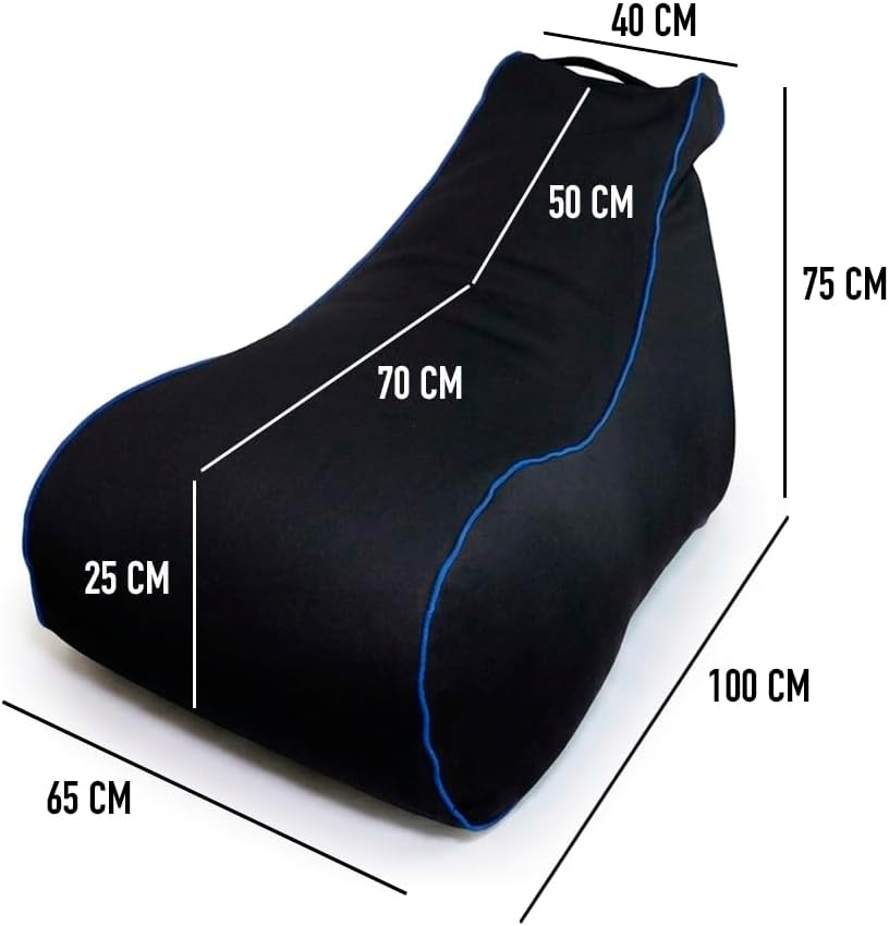 Sillón Puff Gamer Play Seat + Cojín Gaming de Regalo | Hecho en México — Envío Gratis