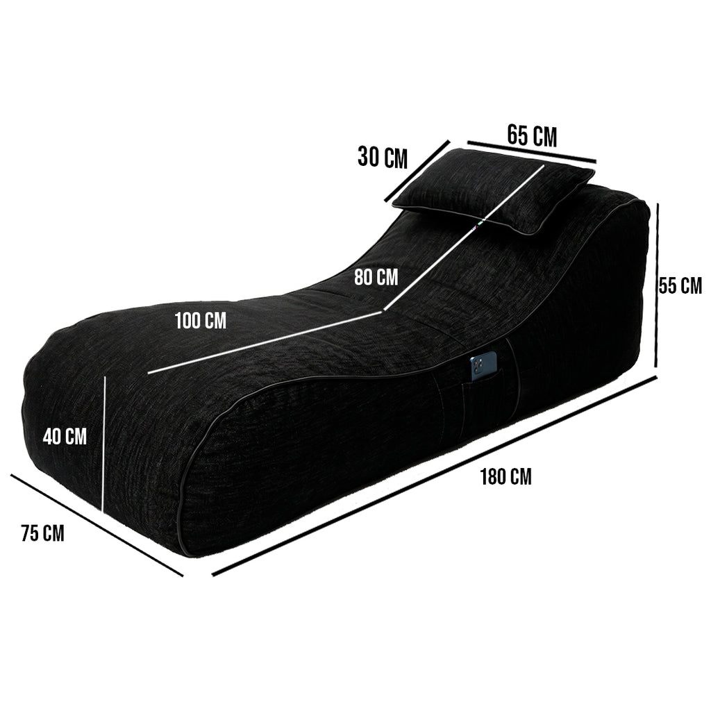 Sillón Chaise Longue | Tumbona de Descanso con Cojín Integrado — Hecho en México · Envío Gratis