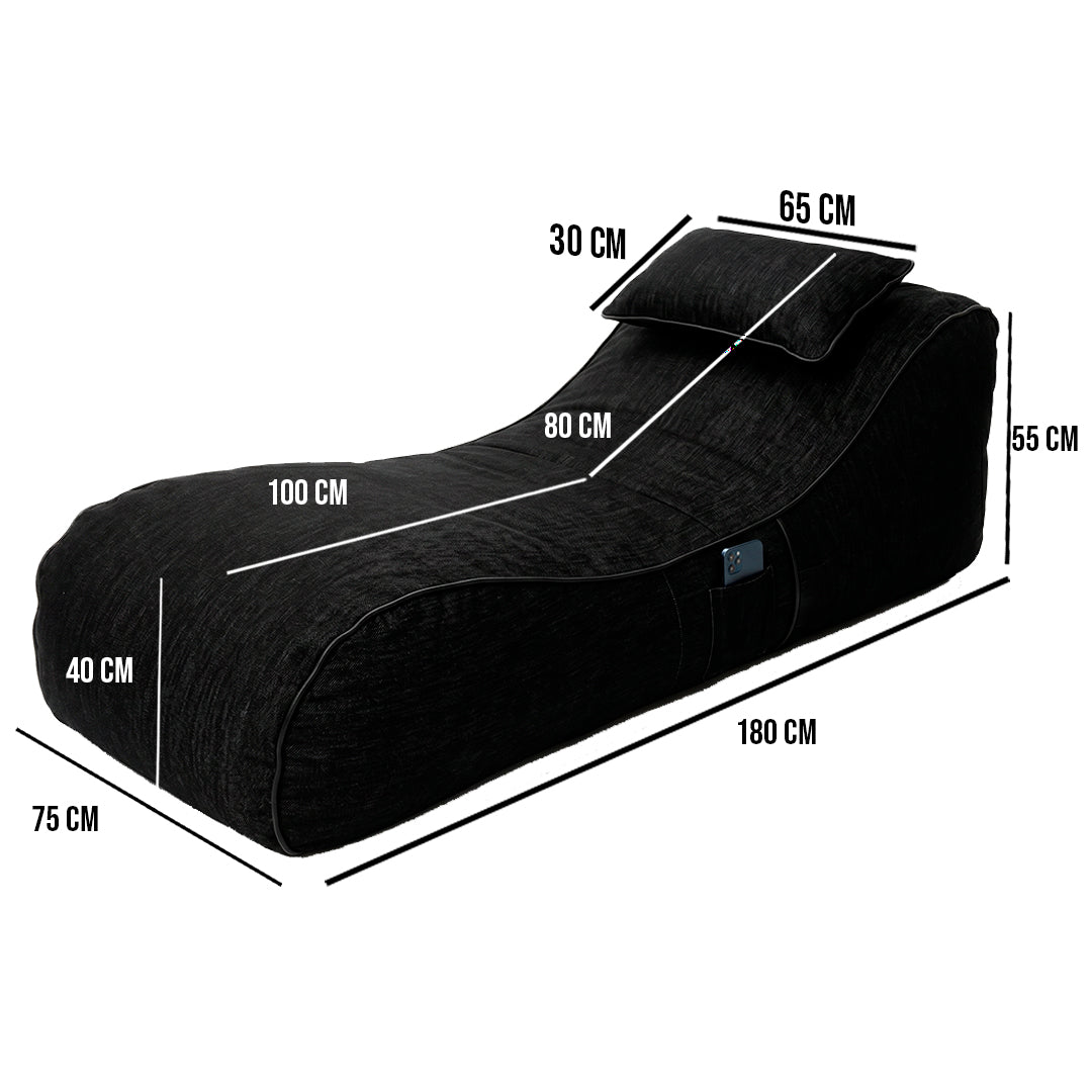 Sillón Chaise Longue | Tumbona de Descanso con Cojín Integrado — Hecho en México · Envío Gratis