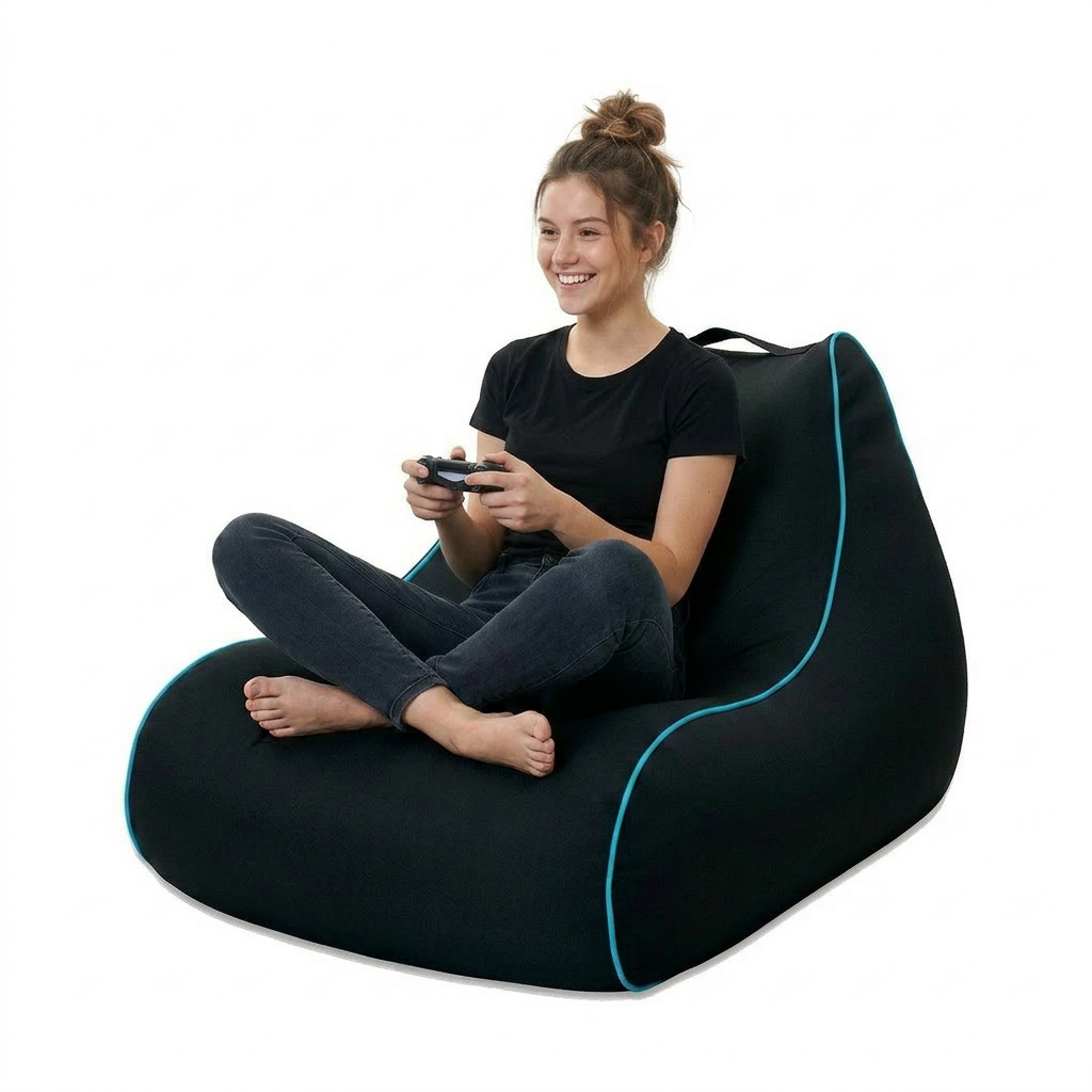 Sillón Puff Gamer Play Seat + Cojín Gaming de Regalo | Hecho en México — Envío Gratis